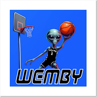 Wemby - ALIEN (no flag) Posters and Art